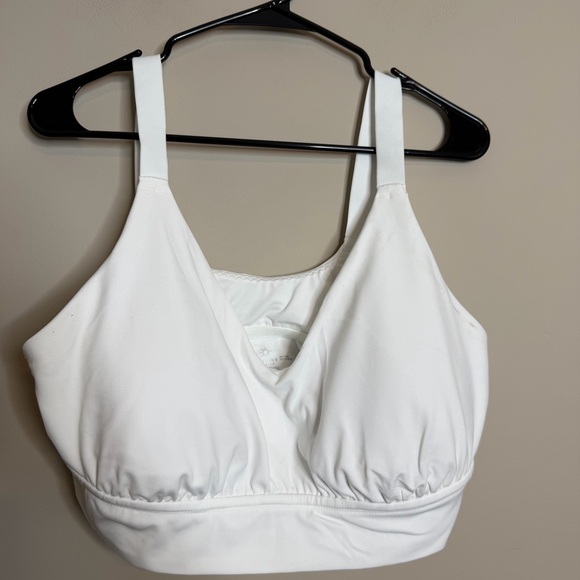 OFFLINE By Aerie Real Me White Stretchy Sports Bra XXL - Picture 2 of 5